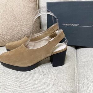 NWIB  Slingback Mules